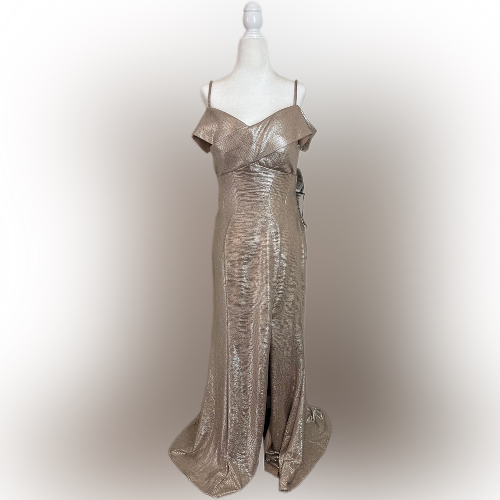 Nightway 22143 Long Formal Sequin Evening Dress XL